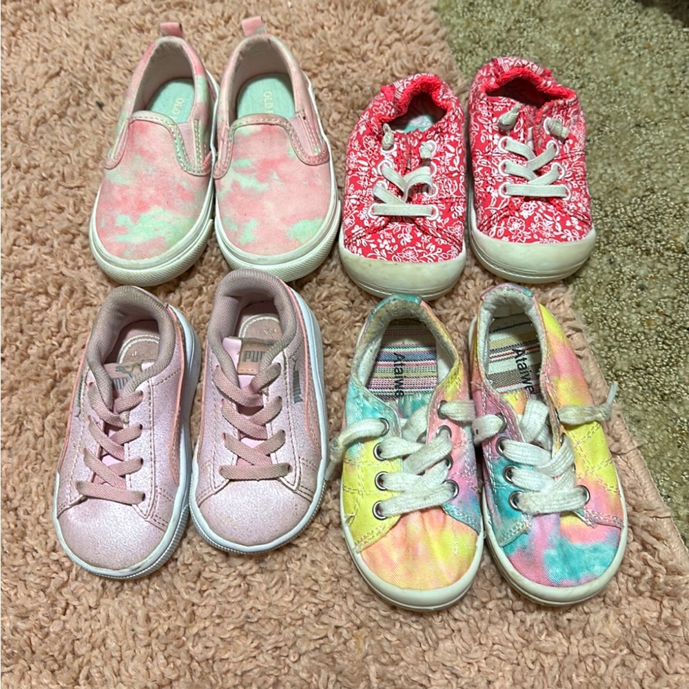 Toddler girl shoe bundle